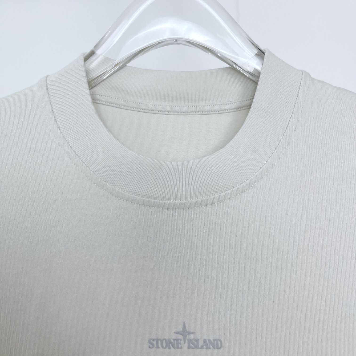 Stone Island Logo-print Cotton T-shirt - DesignerGu