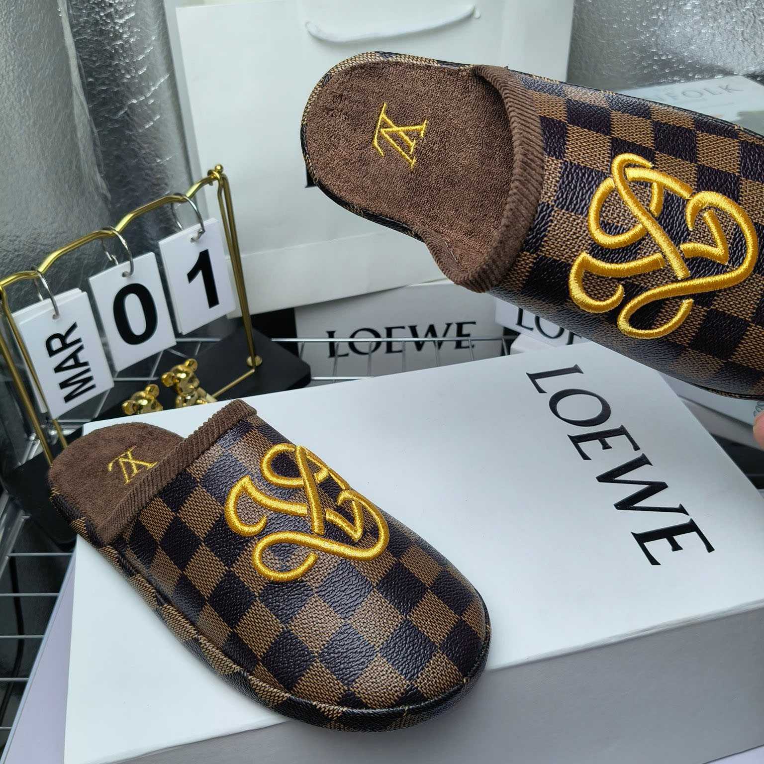 Louis Vuitton LV Palace Slipper   1ACNJ3 - DesignerGu