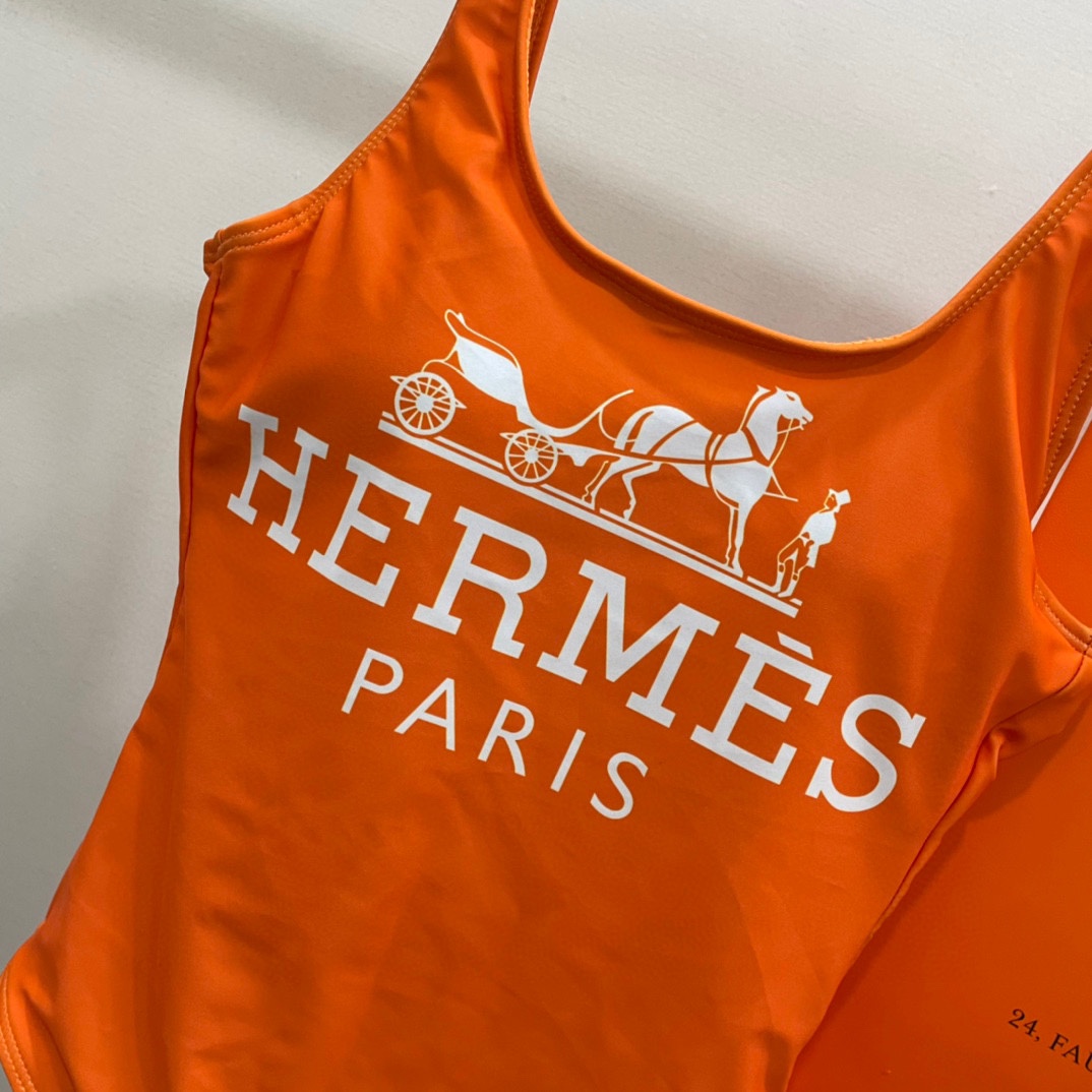 Hermes One-Piece Swimsuit - DesignerGu