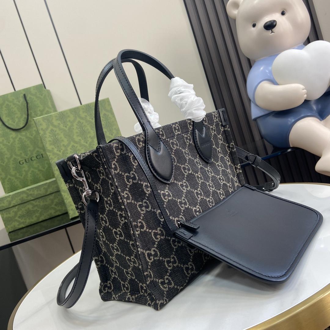 Gucci Ophidia GG Medium Tote Bag - DesignerGu