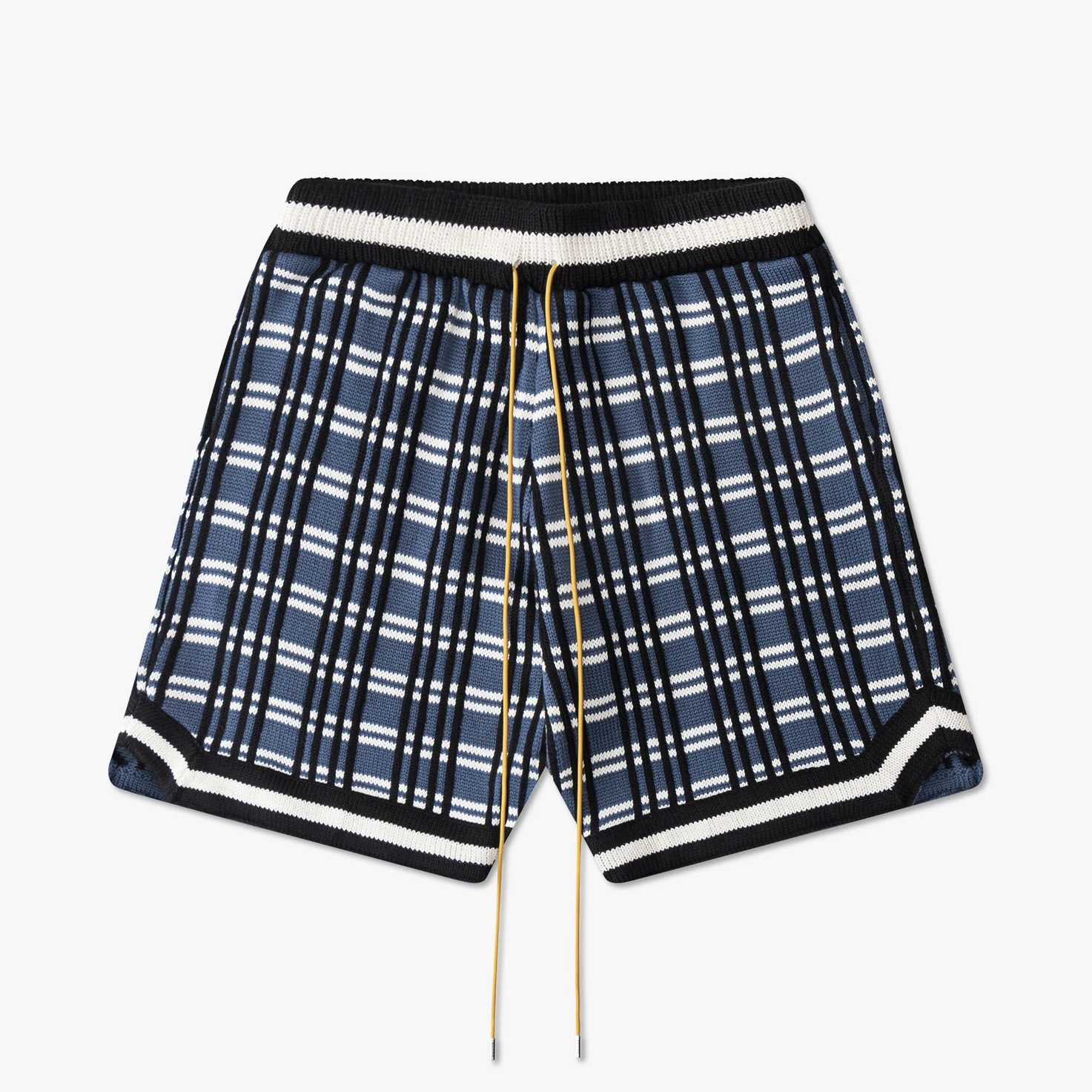 Rhude Plaid Basketball Shorts - DesignerGu