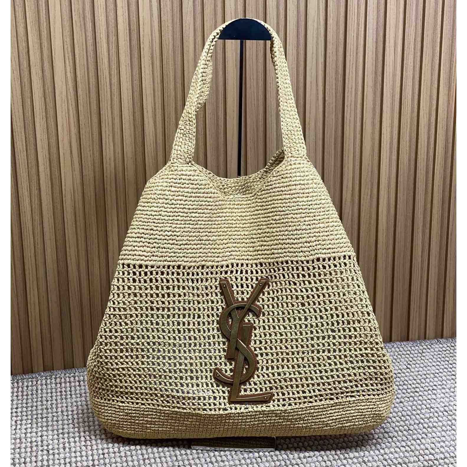 Saint Laurent Icare In Raffia - DesignerGu