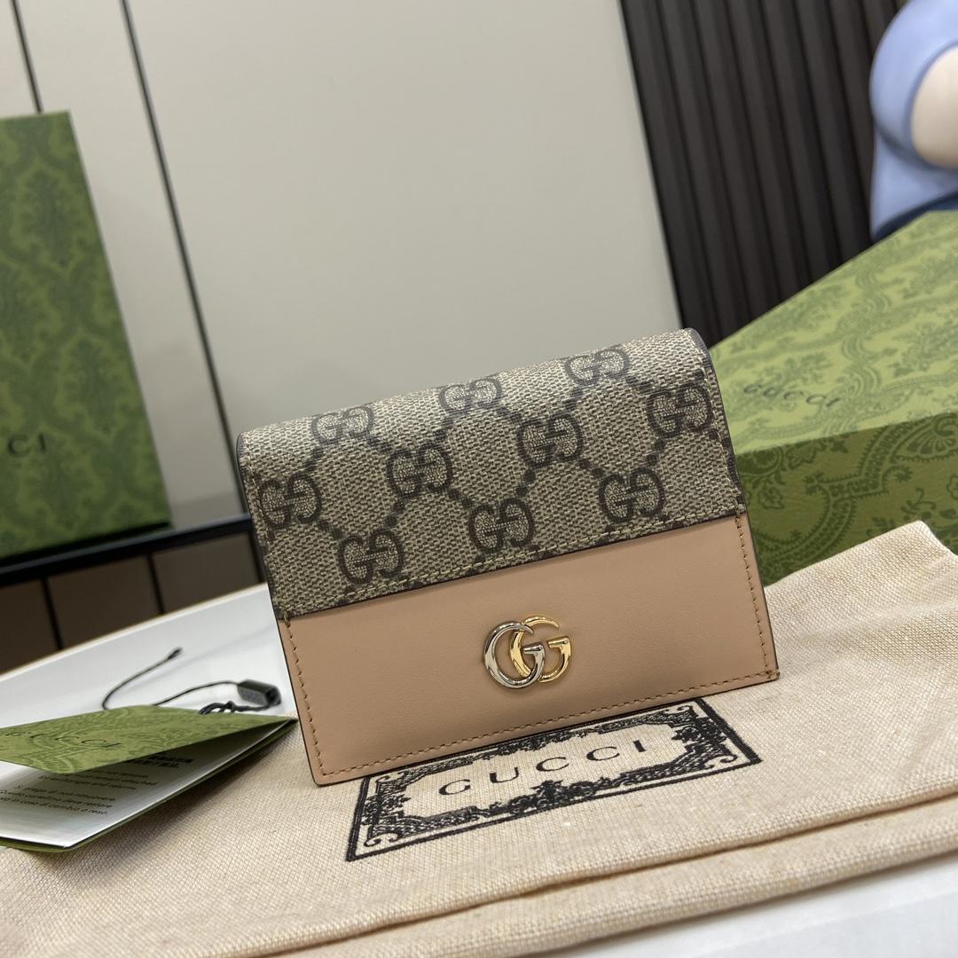 Gucci GG Marmont Card Case - DesignerGu