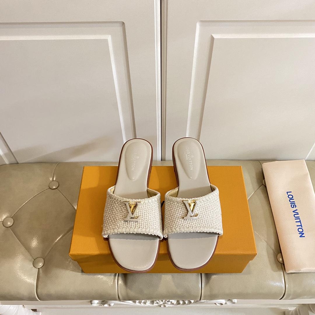 Louis Vuitton LV Capri Flat Mule   1ACZEZ - DesignerGu