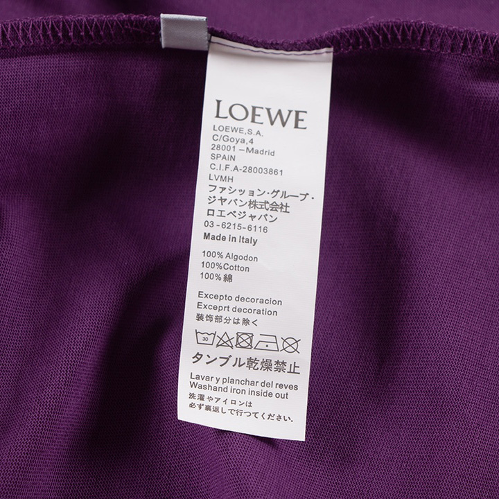 Loewe Cotton T-shirt - DesignerGu