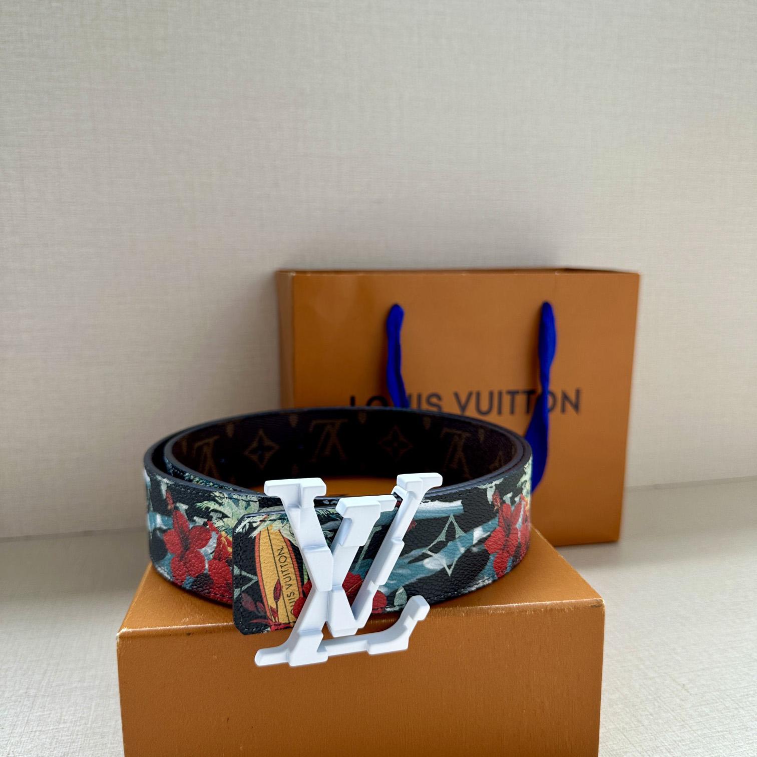 Louis Vuitton LV Tag 40mm Reversible Belt - DesignerGu