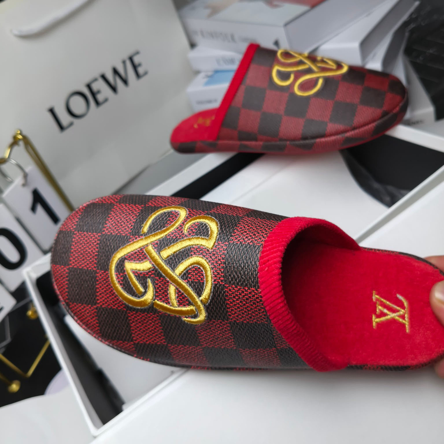 Louis Vuitton LV Palace Slipper   1ACNJ7 - DesignerGu