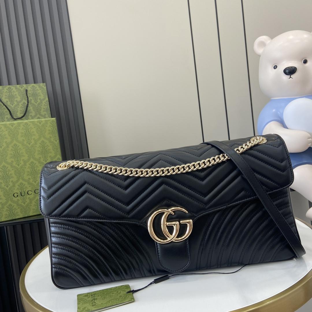 Gucci GG Marmont Large Shoulder Bag - DesignerGu