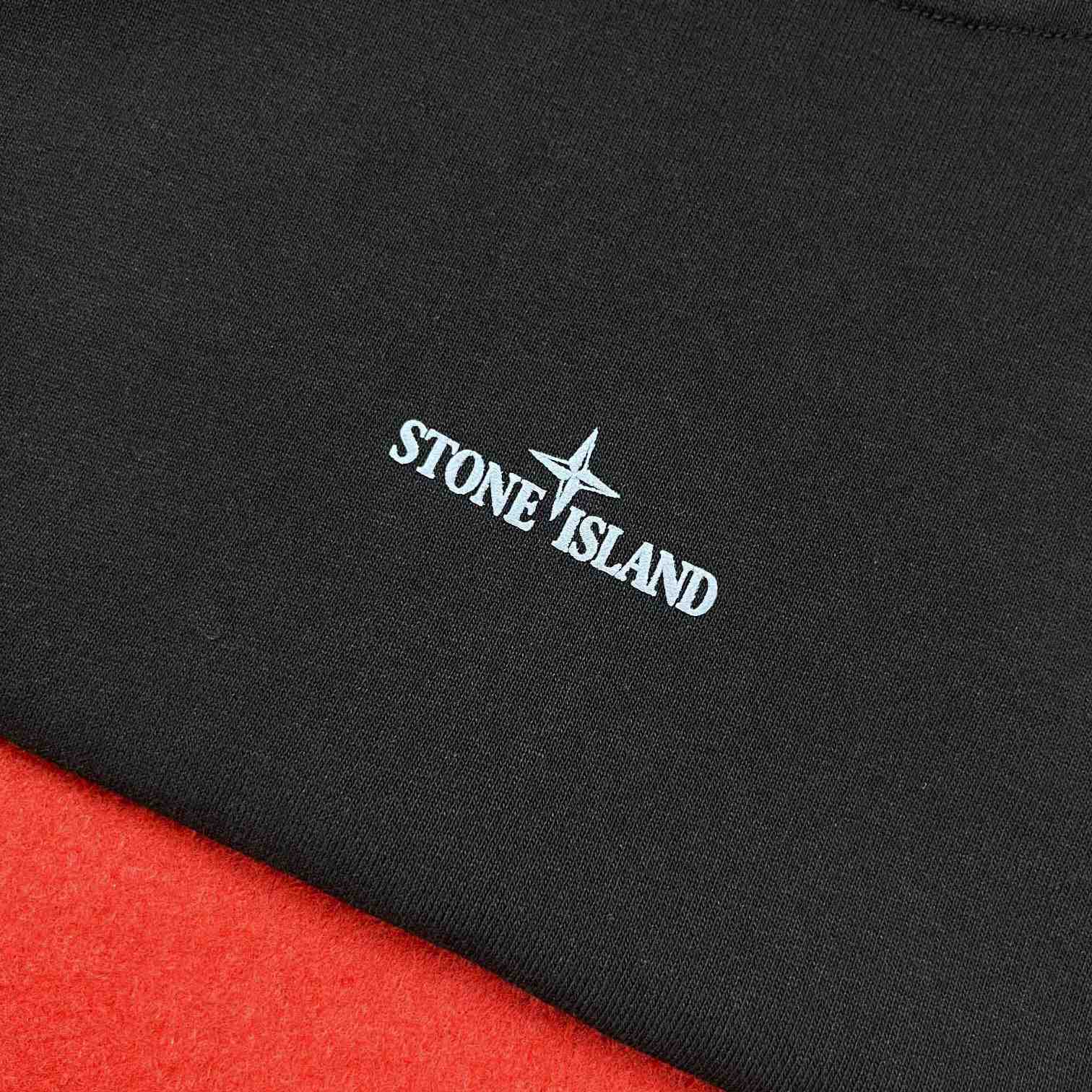 Stone Island Logo-print Cotton T-shirt - DesignerGu