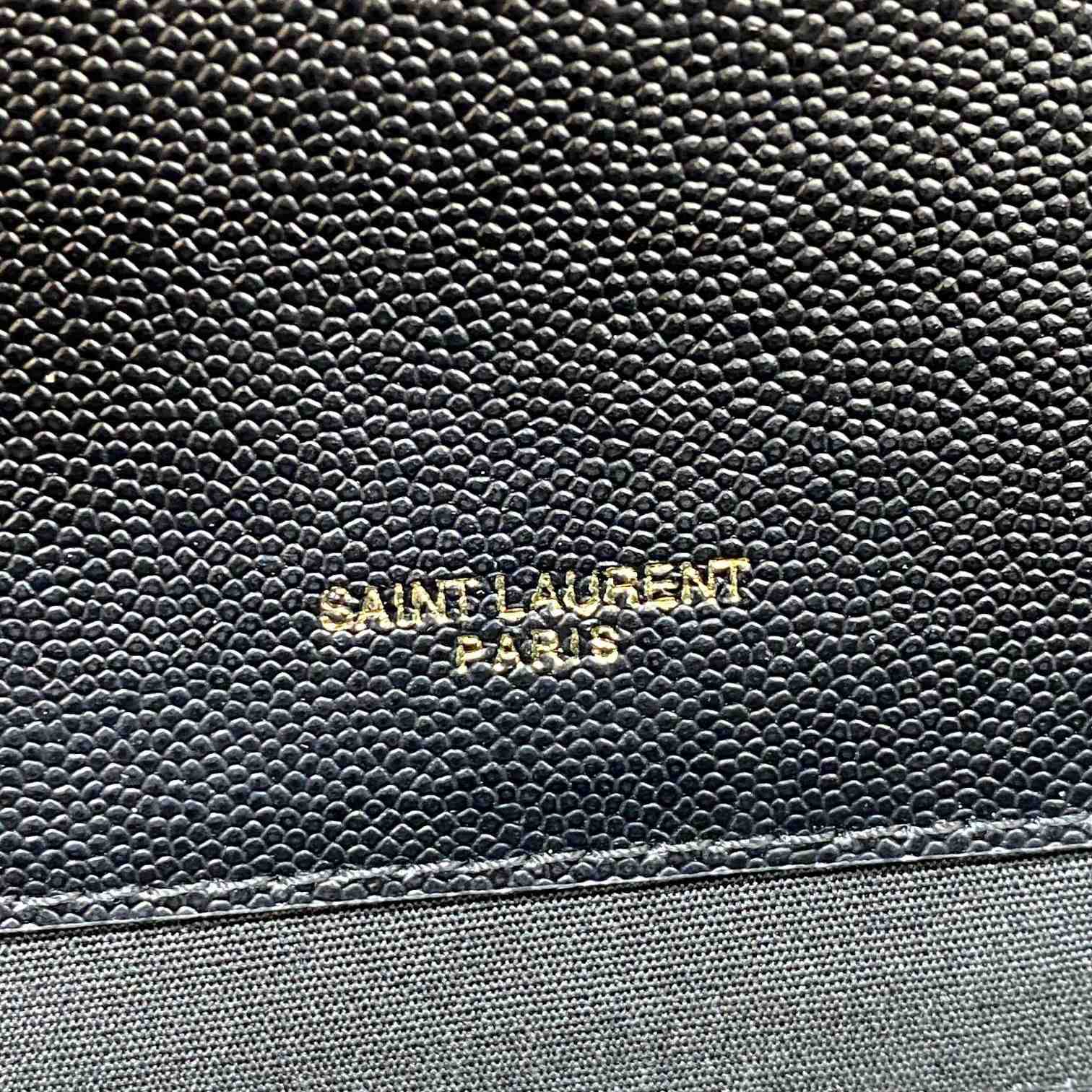 Saint Laurent Leather Shoulder Bag (31x21x7cm) - DesignerGu