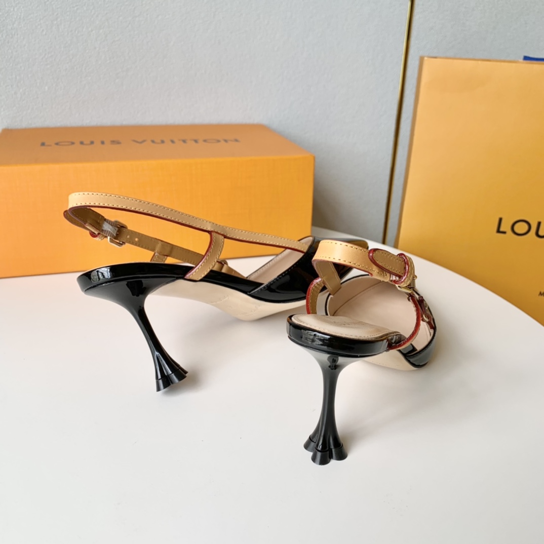 Louis Vuitton Blossom Slingback Pump - DesignerGu