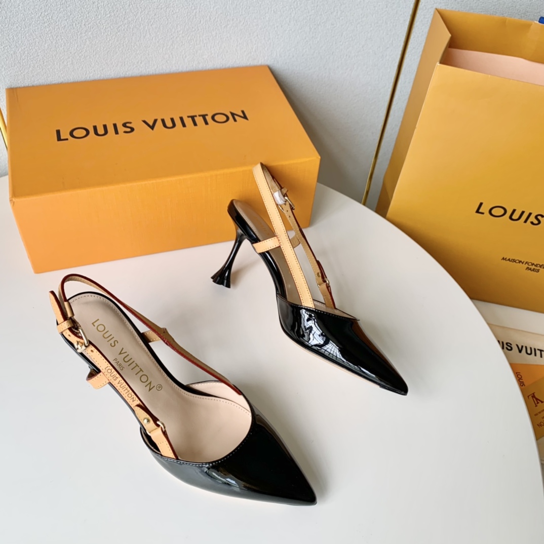 Louis Vuitton Blossom Slingback Pump - DesignerGu