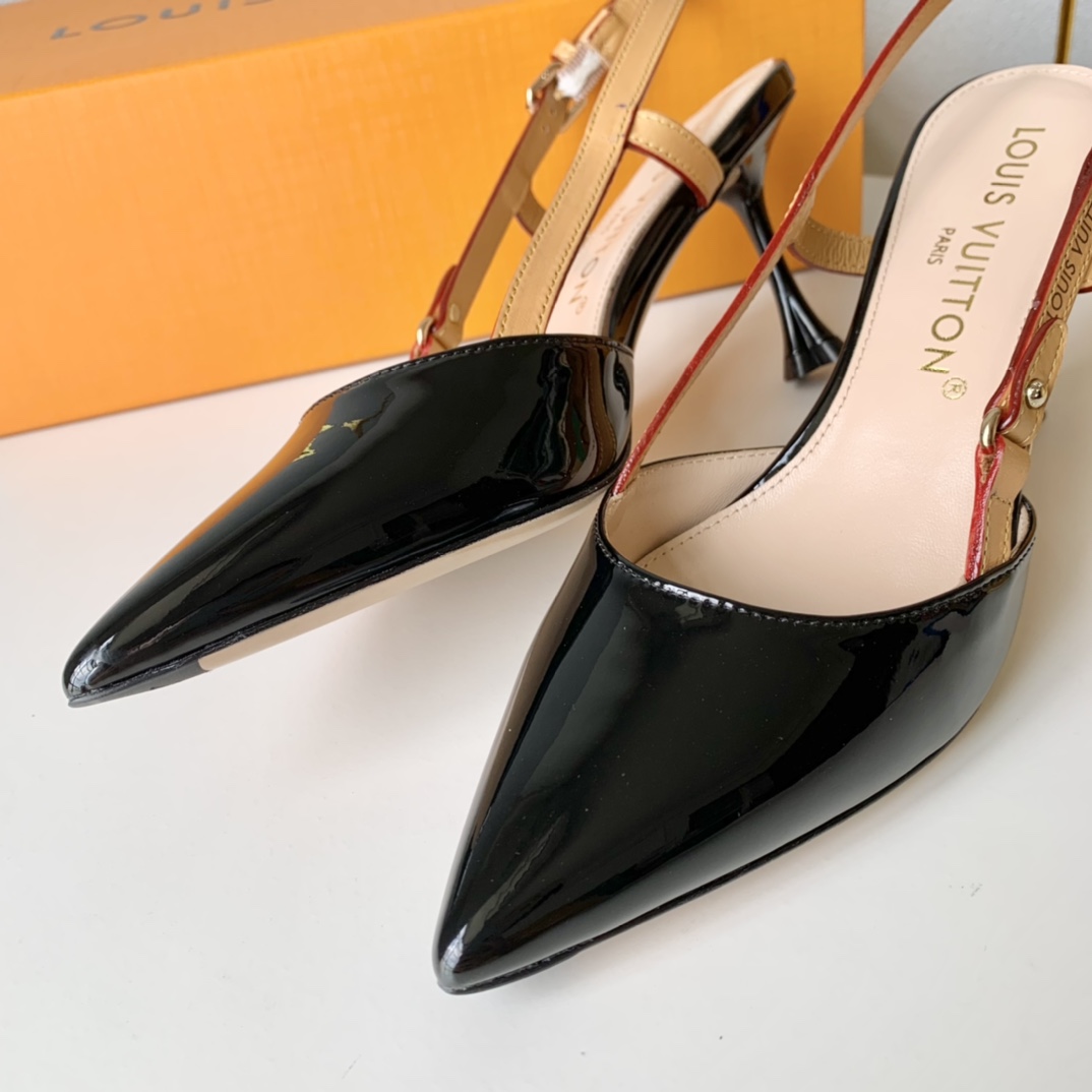 Louis Vuitton Blossom Slingback Pump - DesignerGu