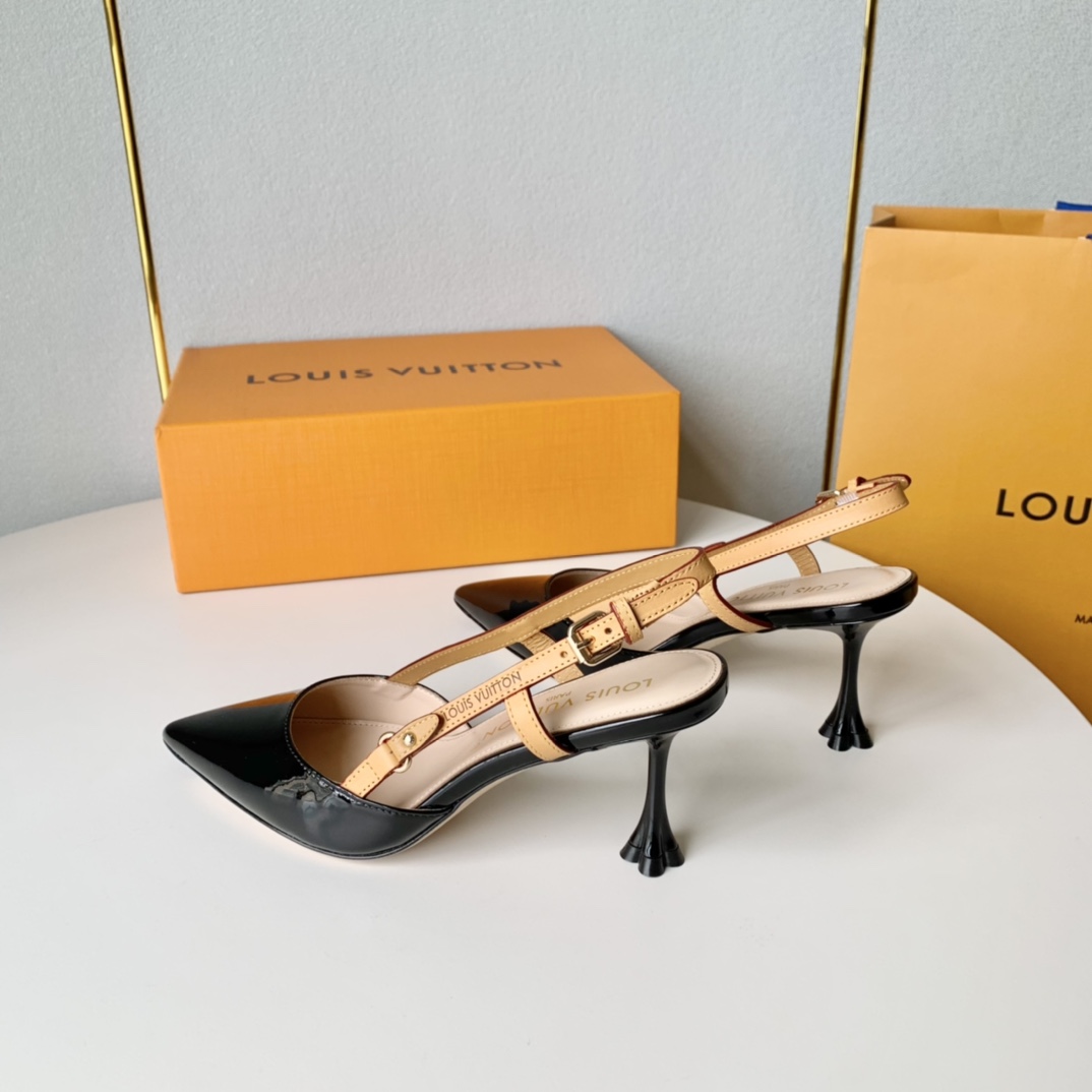 Louis Vuitton Blossom Slingback Pump - DesignerGu