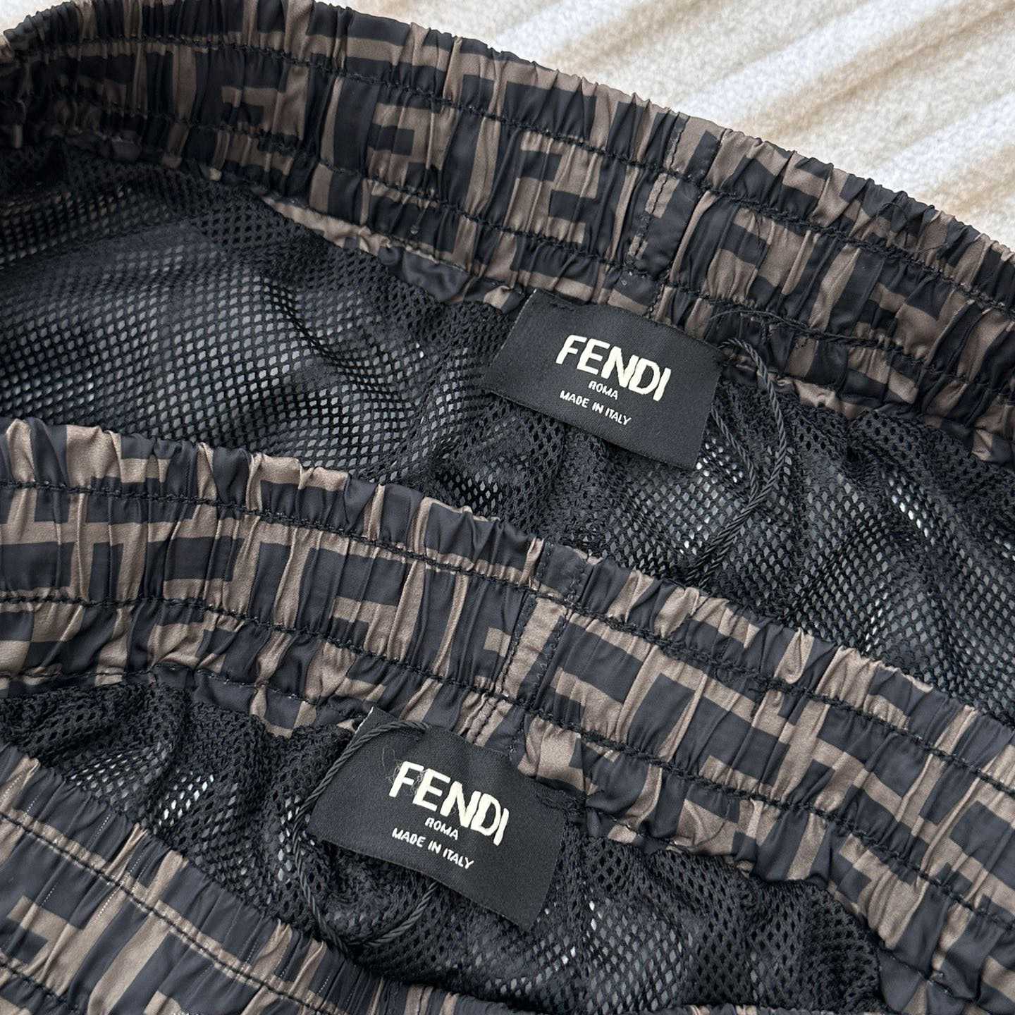 Fendi Logo Shorts - DesignerGu