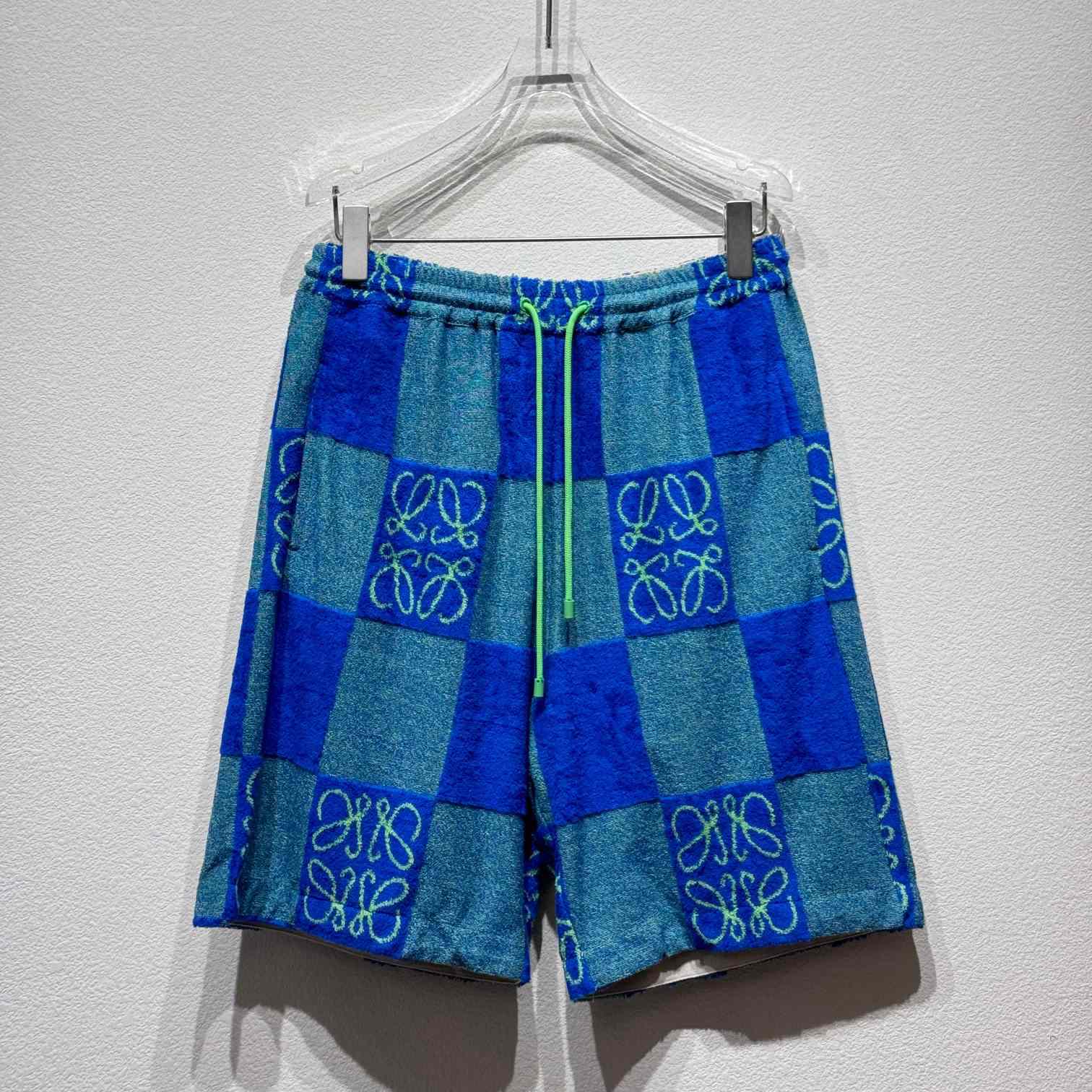 Loewe Shorts In Terry Cotton Jacquard - DesignerGu