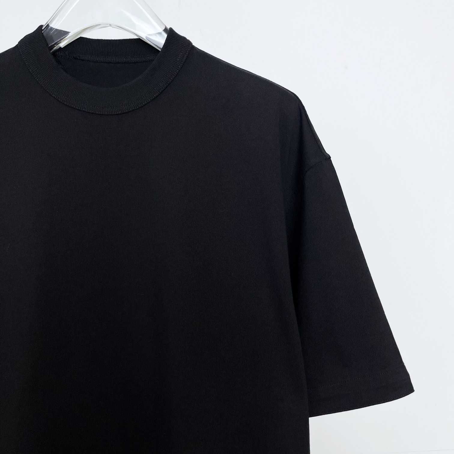 Bottega Veneta Cotton Jersey T-Shirt With Label - DesignerGu