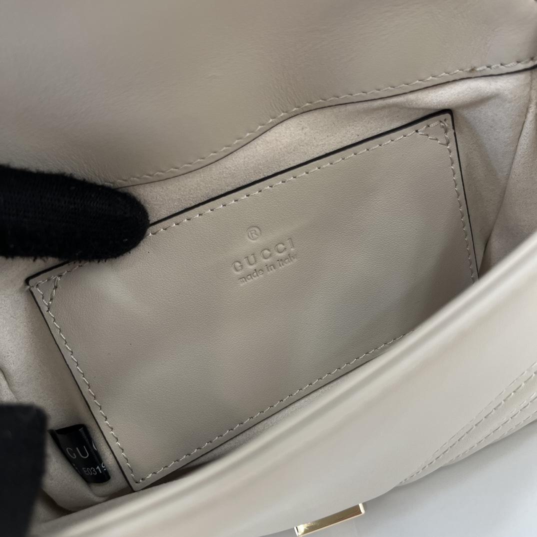 Gucci GG Marmont Mini Top Handle Bag - DesignerGu