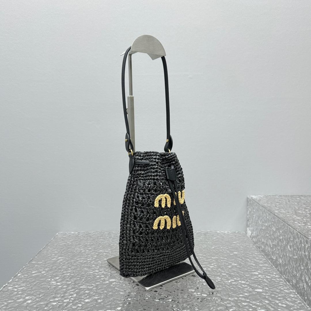 Miu Miu Woven Fabric Mini-bag - DesignerGu