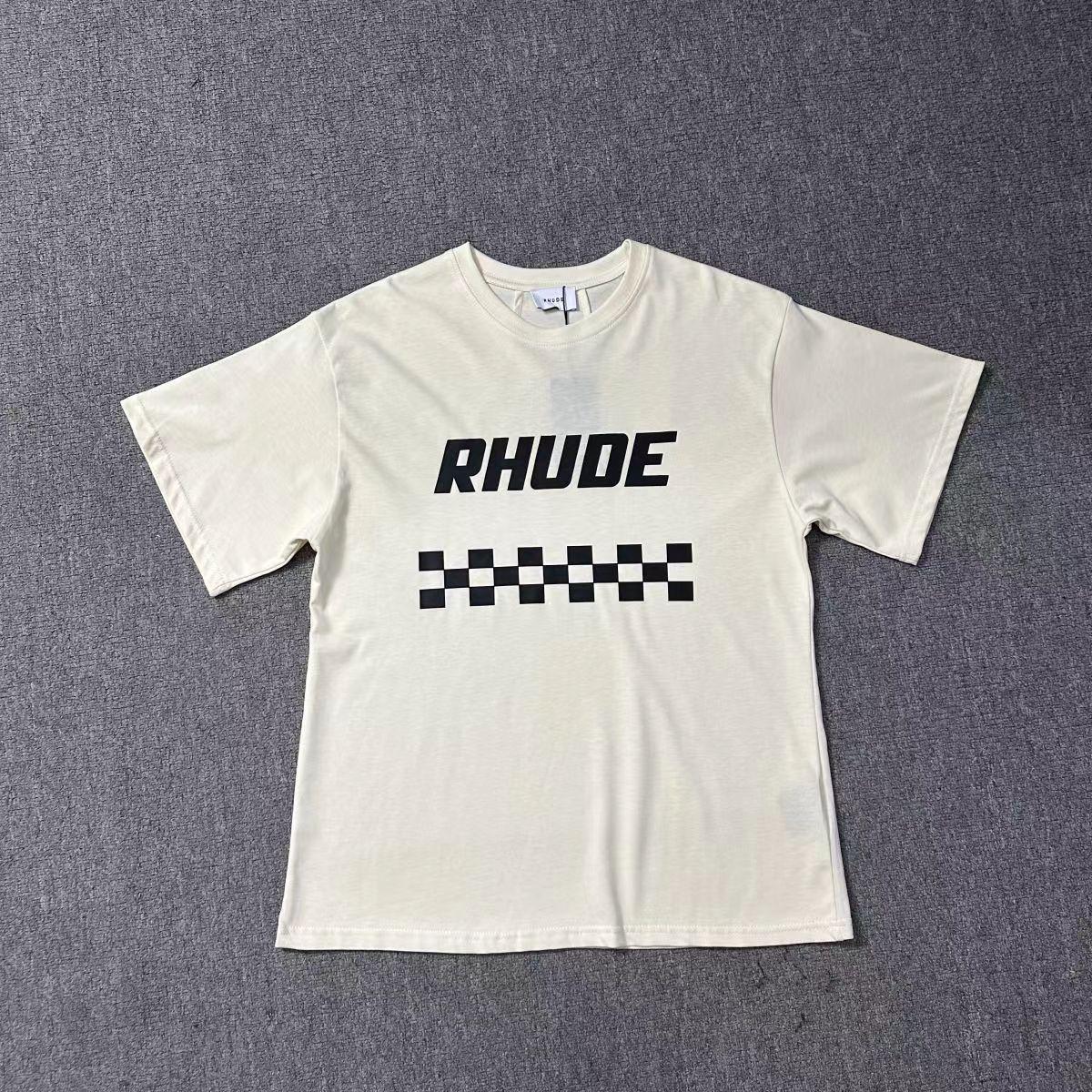 Rhude Cotton T-shirt - DesignerGu