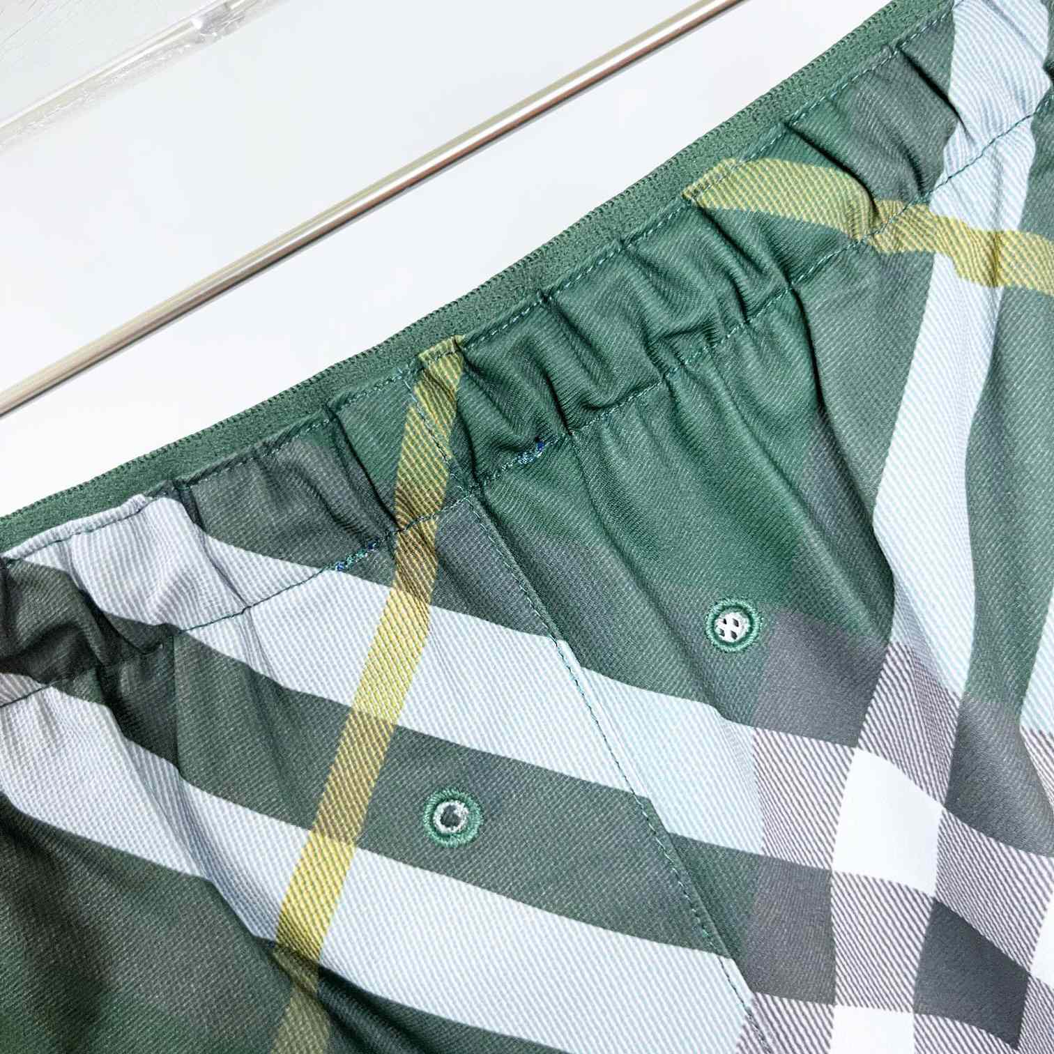 Burberry Checkered Twill Swim Shorts - DesignerGu