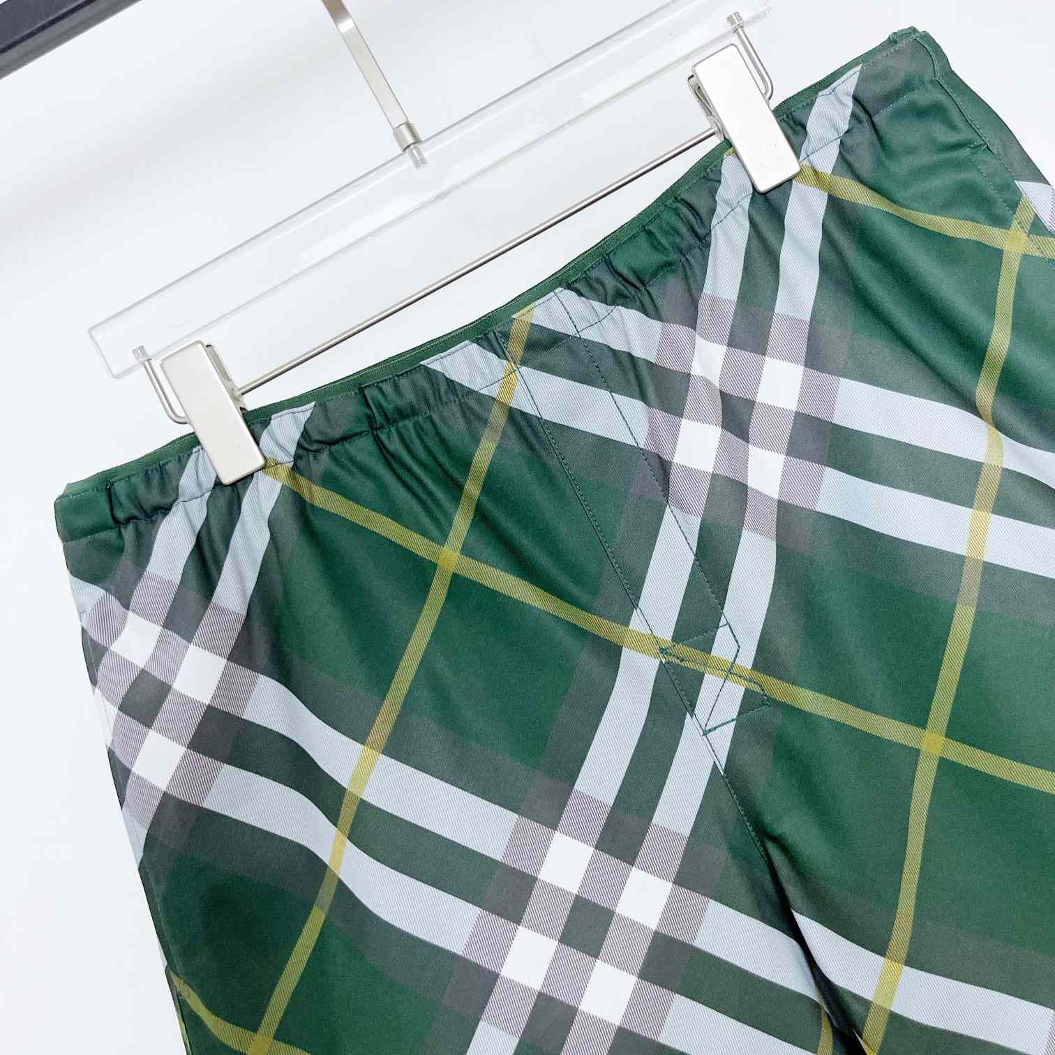 Burberry Checkered Twill Swim Shorts - DesignerGu