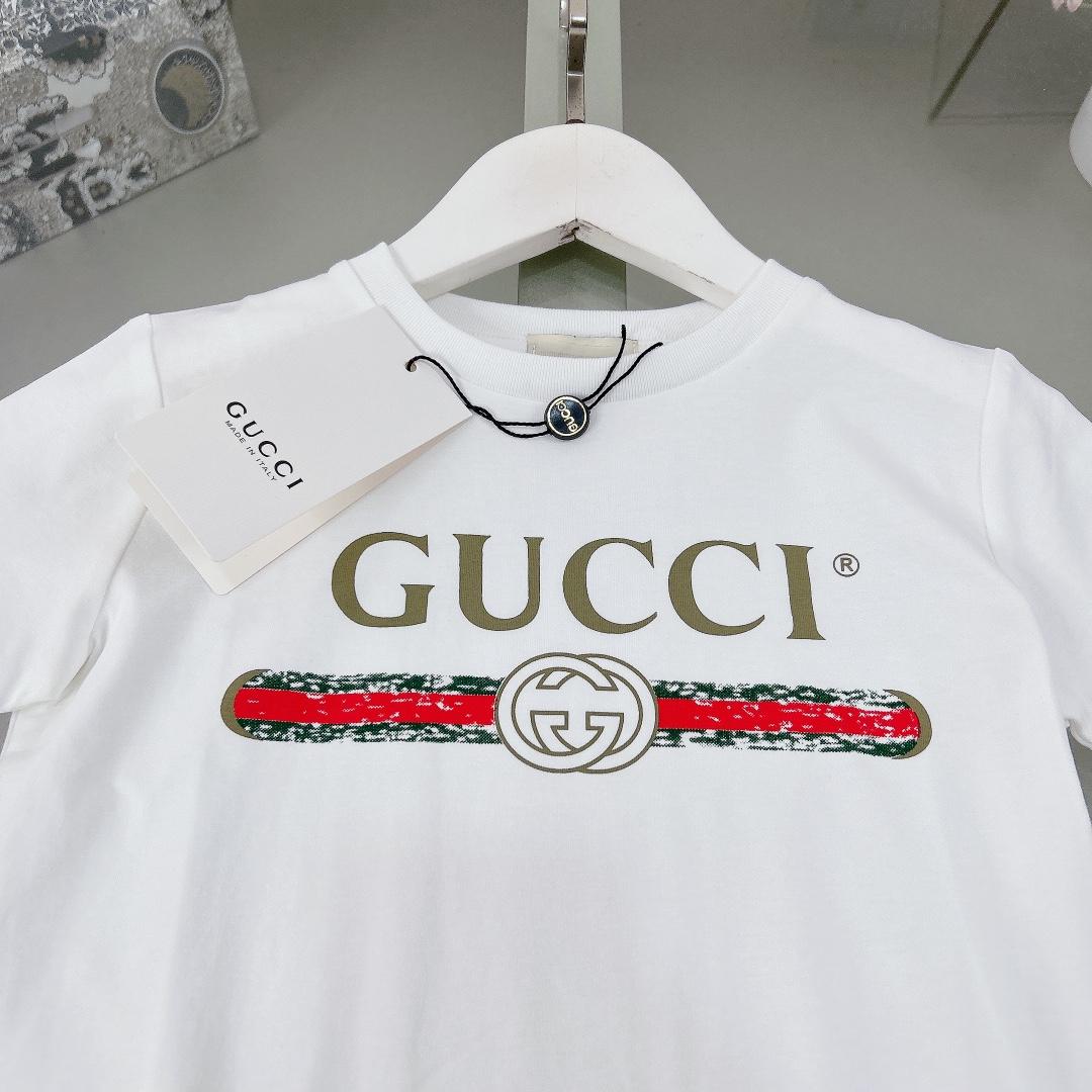 Gucci Kid's Tee & Skirt - DesignerGu