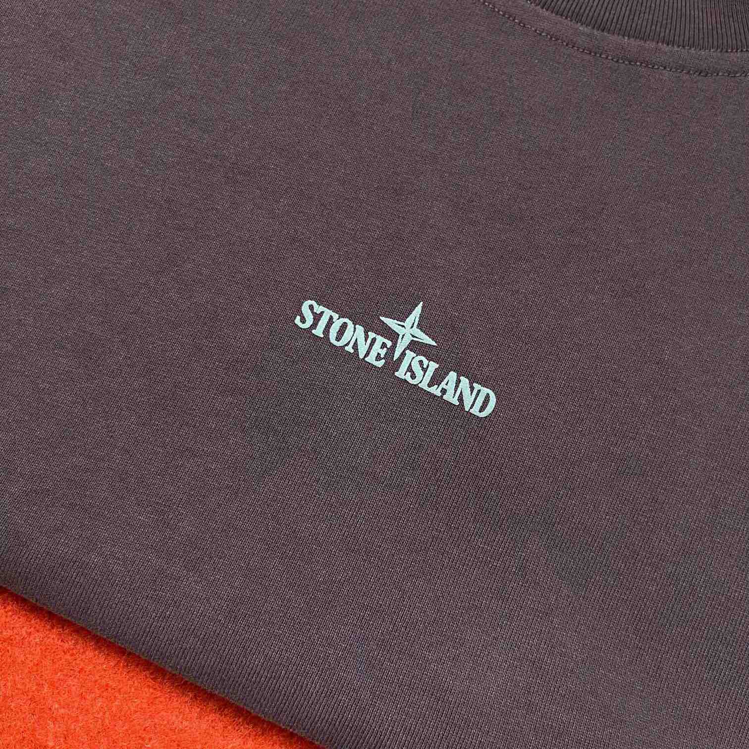 Stone Island Logo-print Cotton T-shirt - DesignerGu