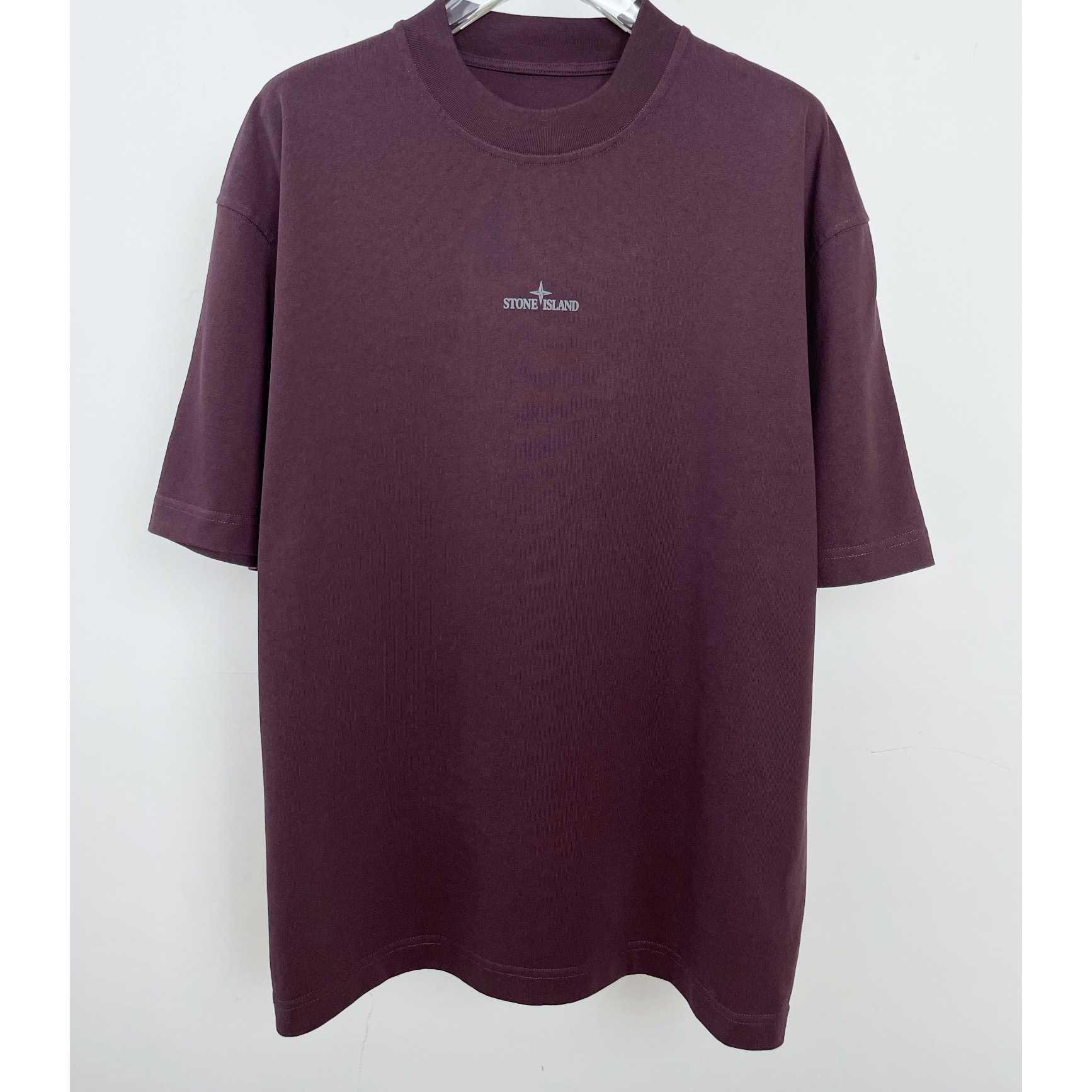 Stone Island Logo-print Cotton T-shirt - DesignerGu