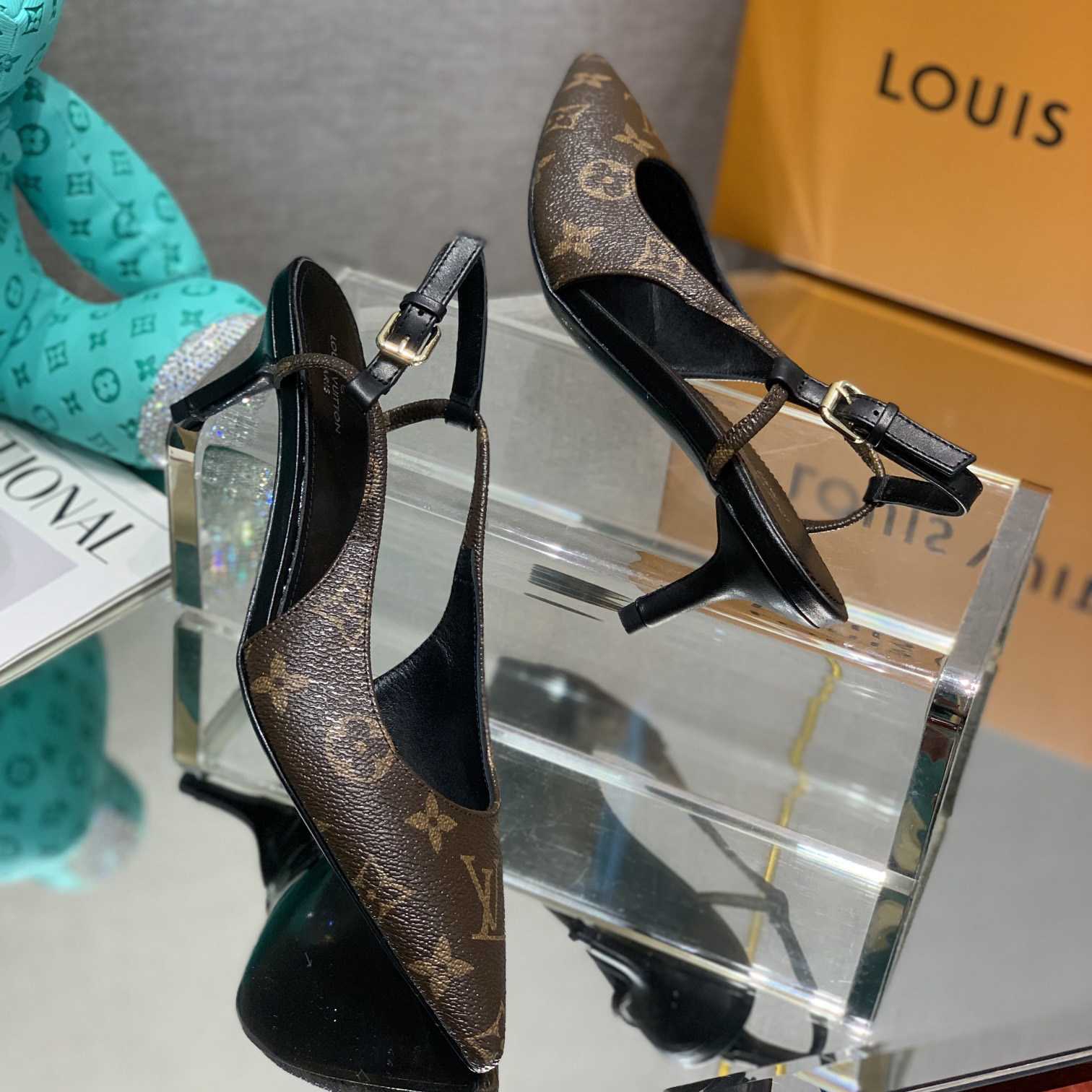 Louis Vuitton Cherie Slingback Pump - DesignerGu