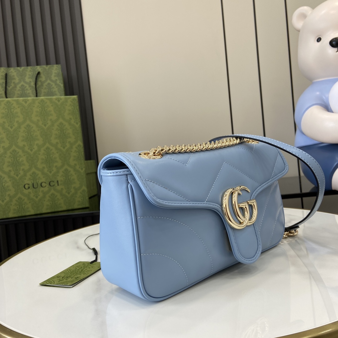 Gucci GG Marmont Small Shoulder Bag - DesignerGu