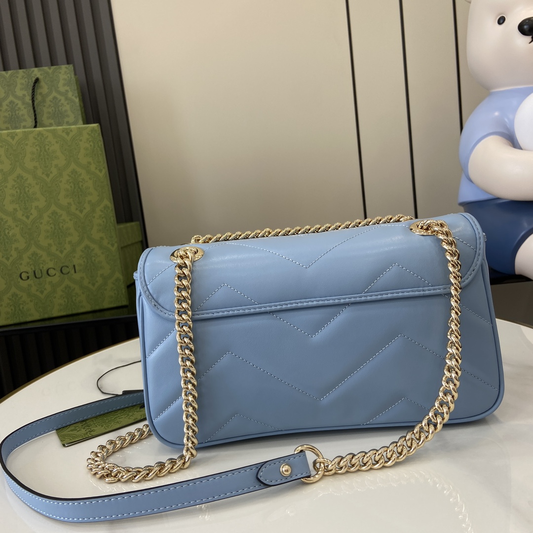 Gucci GG Marmont Small Shoulder Bag - DesignerGu