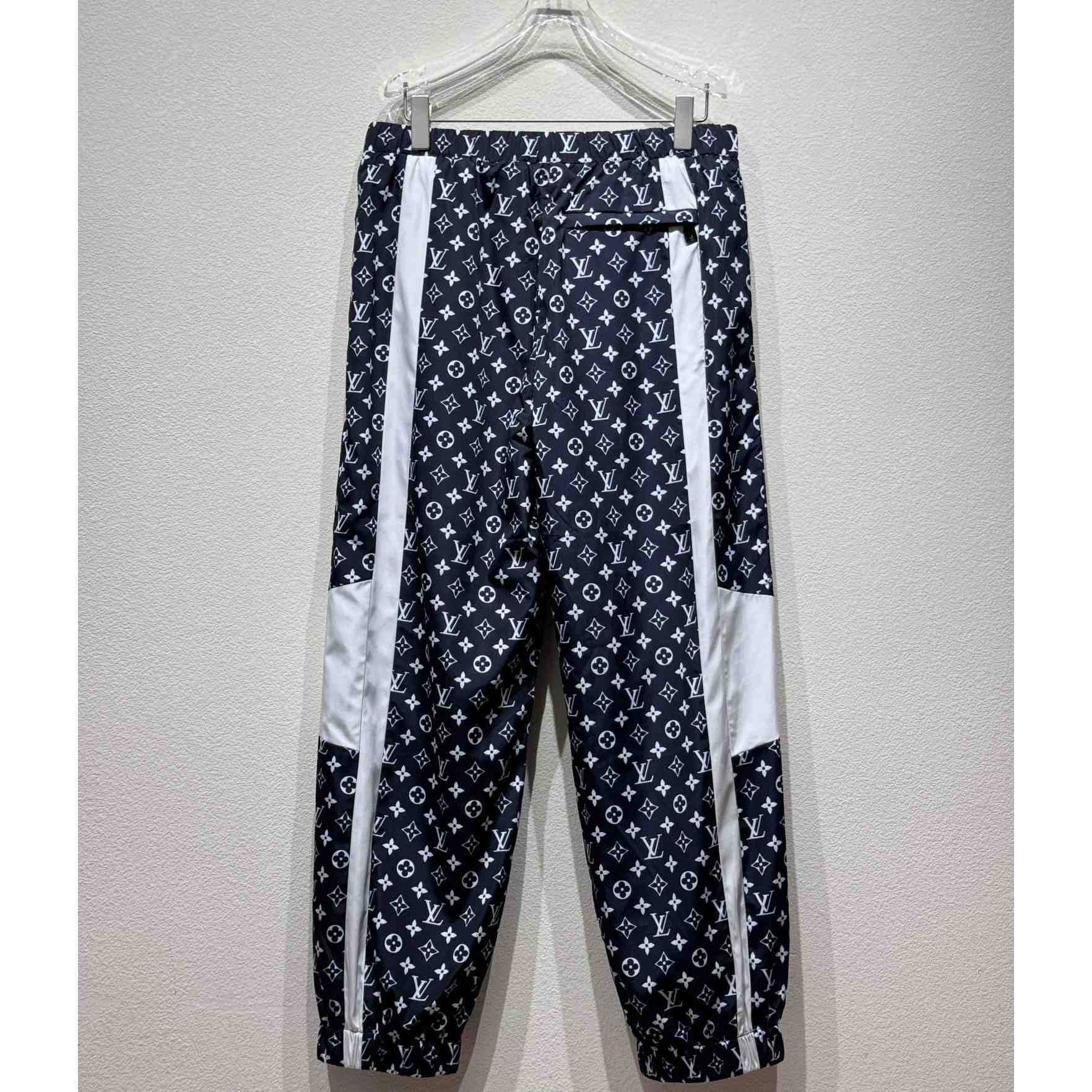 Louis Vuitton Monogram Printed Technical Track Pants   1AFWQD - DesignerGu