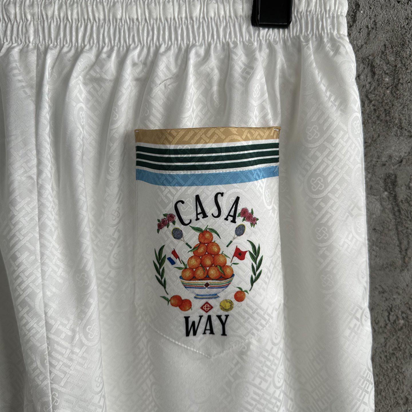 Casablanca Casa Way Shorts With Monogram  - DesignerGu