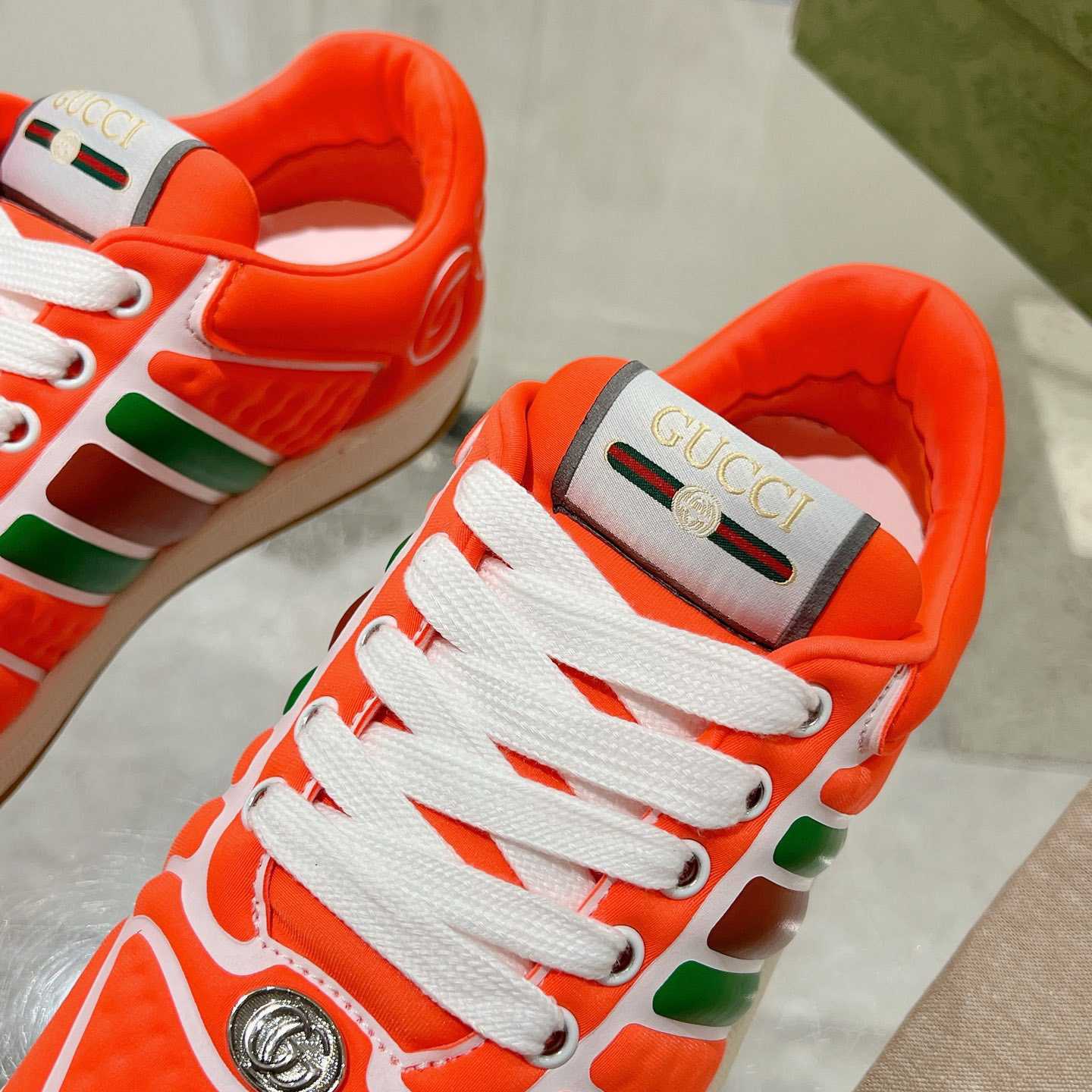 Gucci Screener Sneaker With Web - DesignerGu