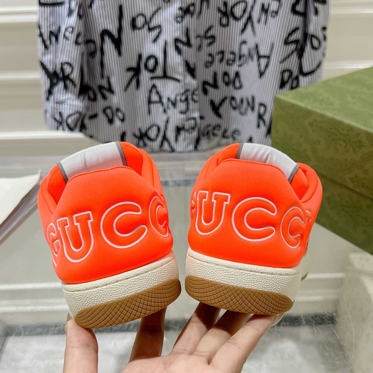 Gucci Screener Sneaker With Web - DesignerGu