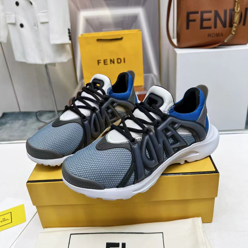 Fendi Tag Sneakers - DesignerGu