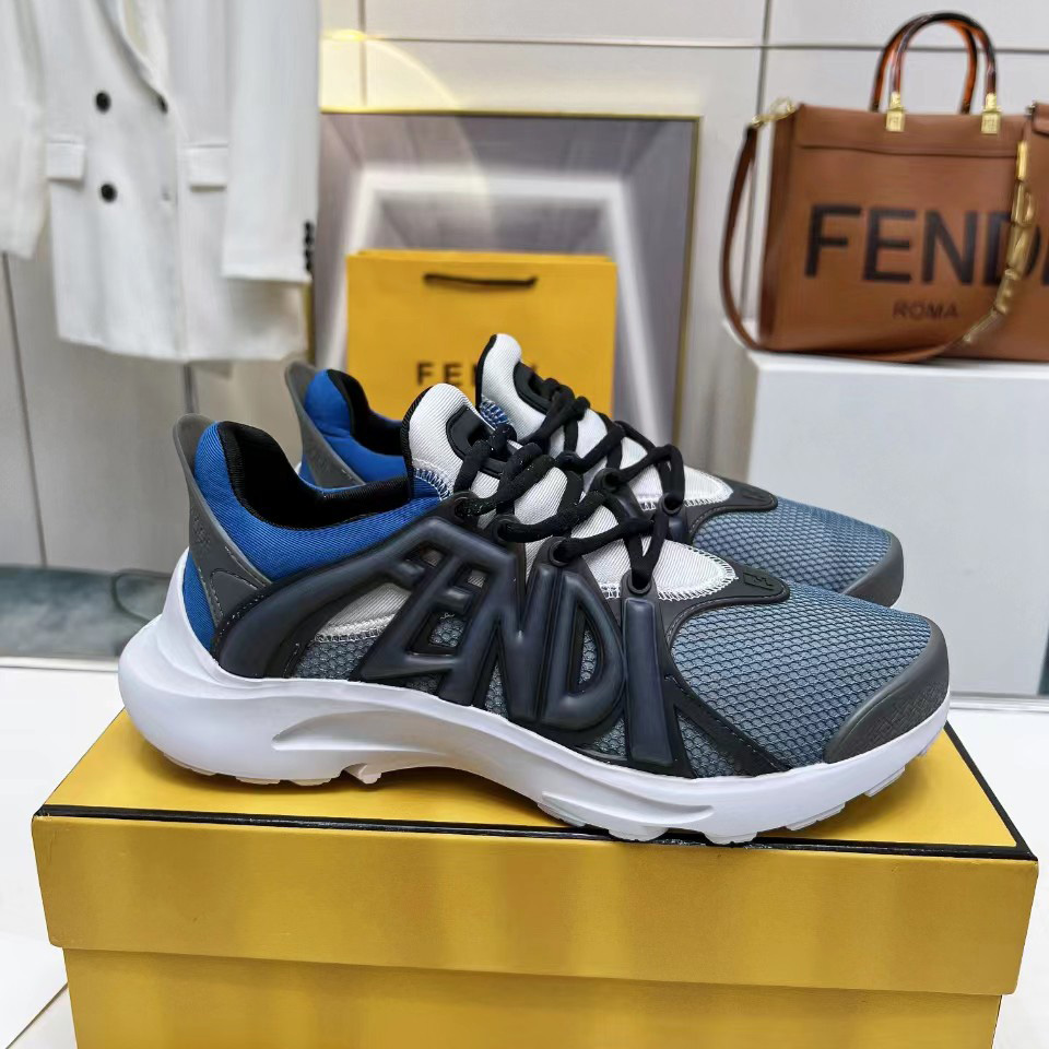 Fendi Tag Sneakers - DesignerGu