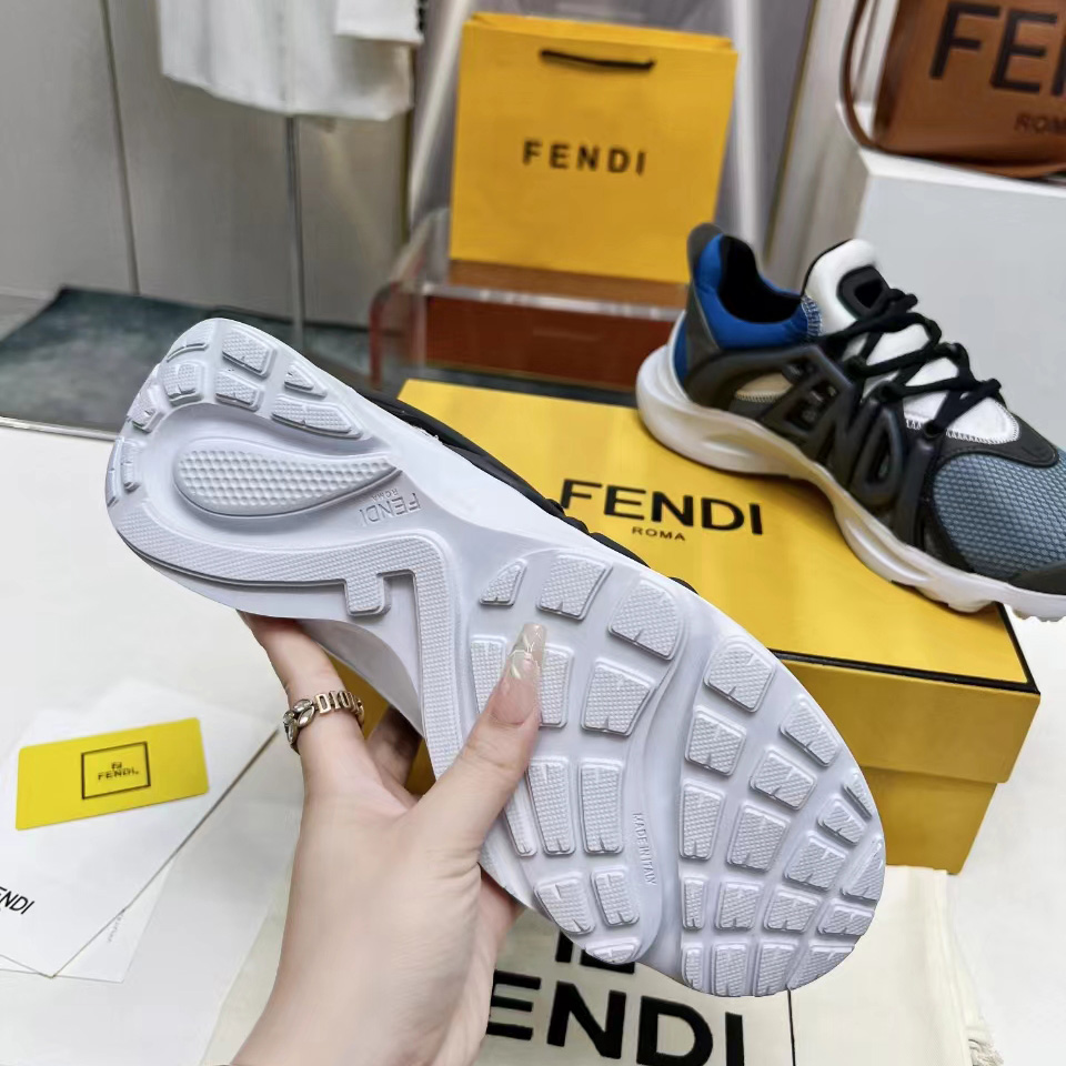 Fendi Tag Sneakers - DesignerGu