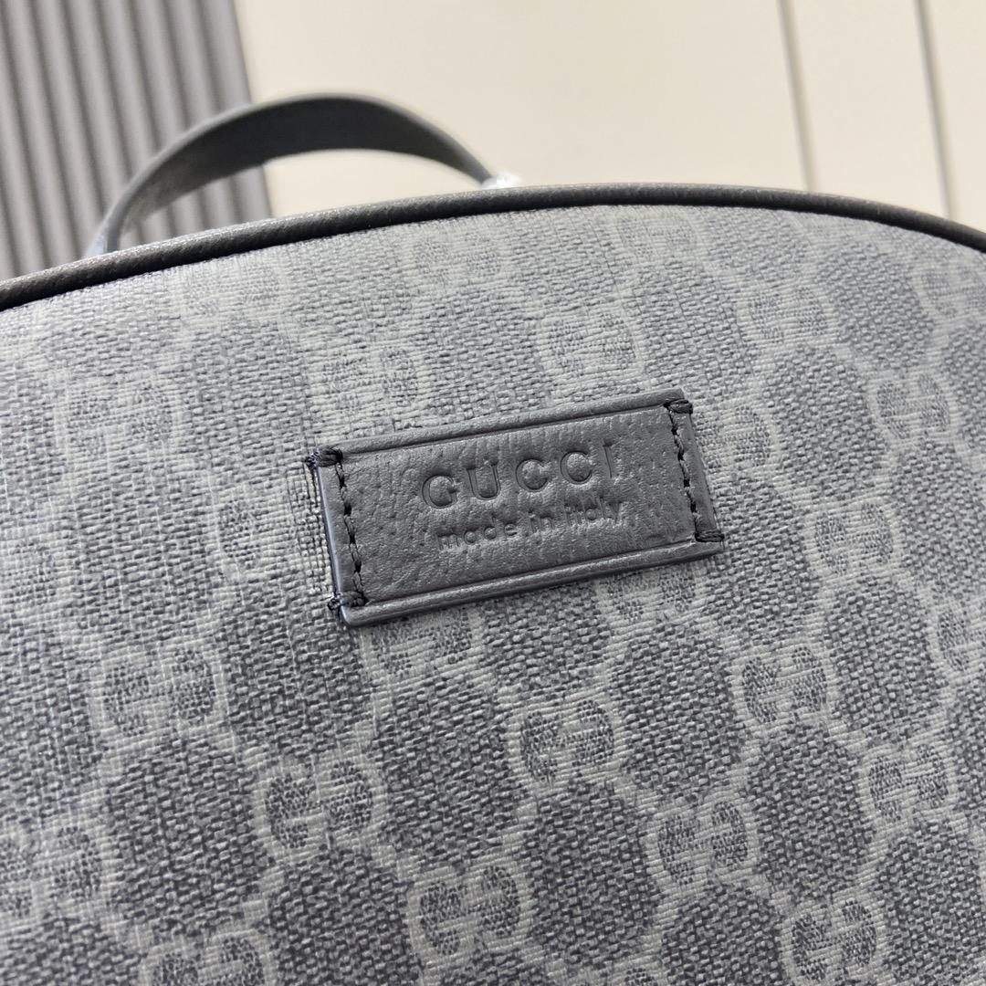 Gucci Medium GG Backpack With Tag - DesignerGu