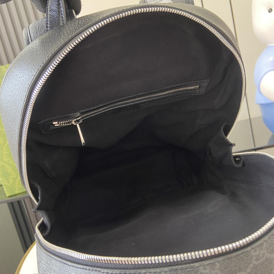 Gucci Medium GG Backpack With Tag - DesignerGu