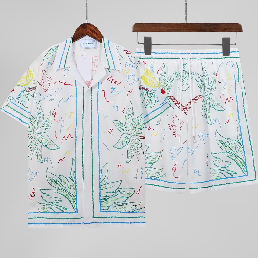 Casablanca Shirt & Shorts - DesignerGu