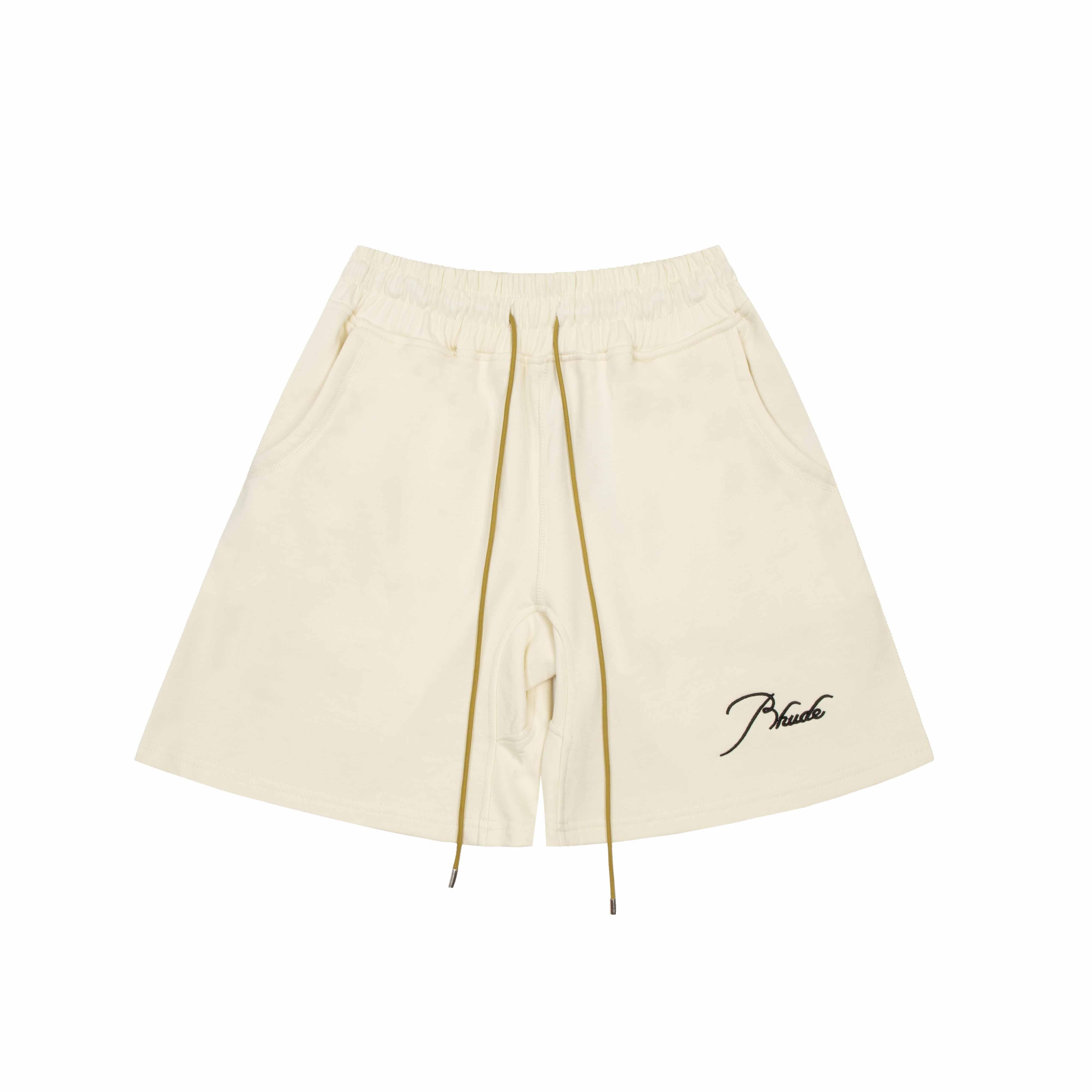 Rhude Logo-embroidered Track Shorts - DesignerGu