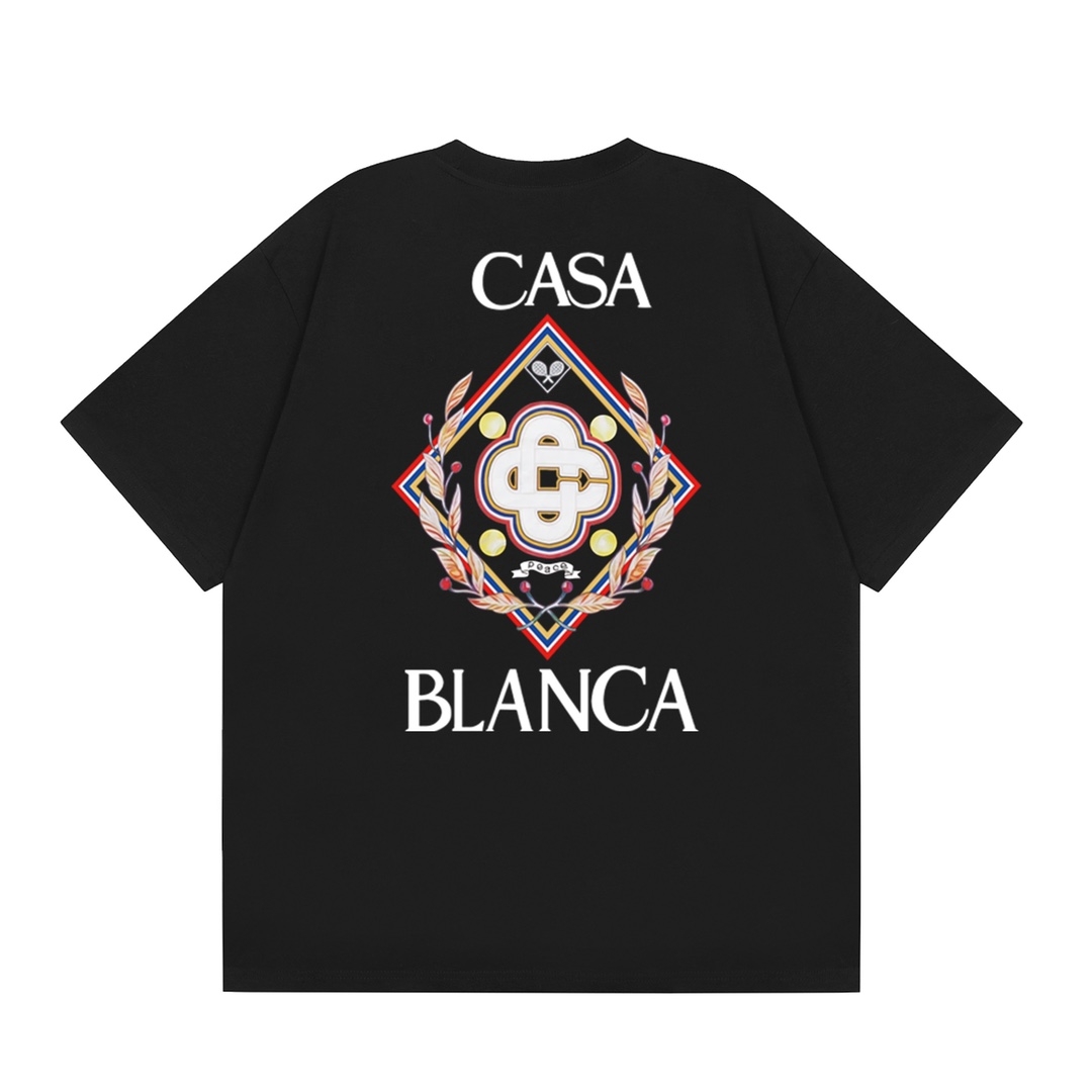 Casablanca Cotton T-Shirt - DesignerGu