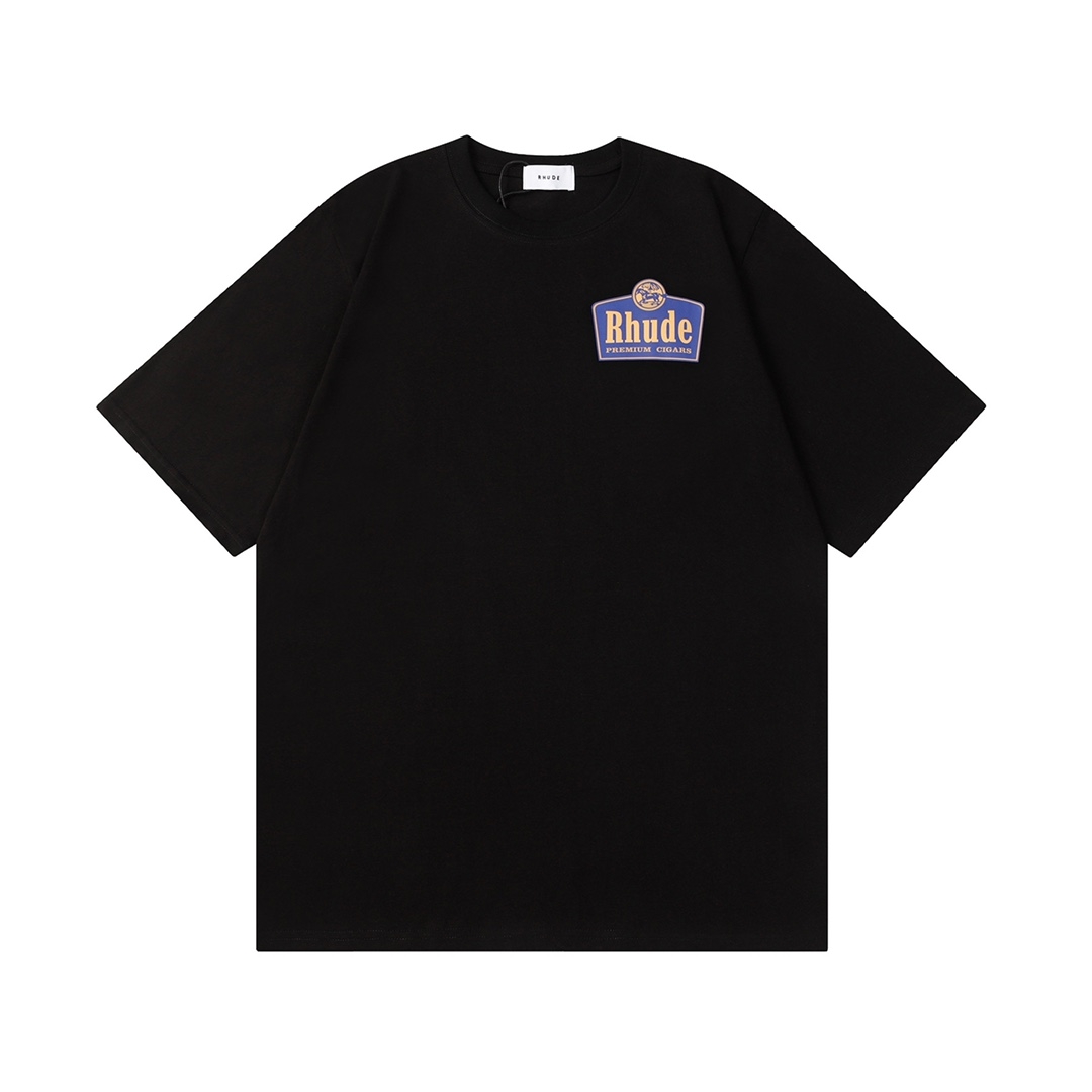 Rhude Cotton T-Shirt - DesignerGu