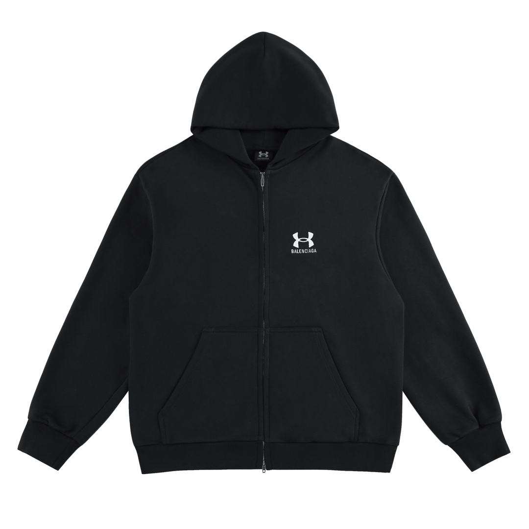 Balenciaga x Under Armour Zip-Up Hoodie Regular Fit - DesignerGu