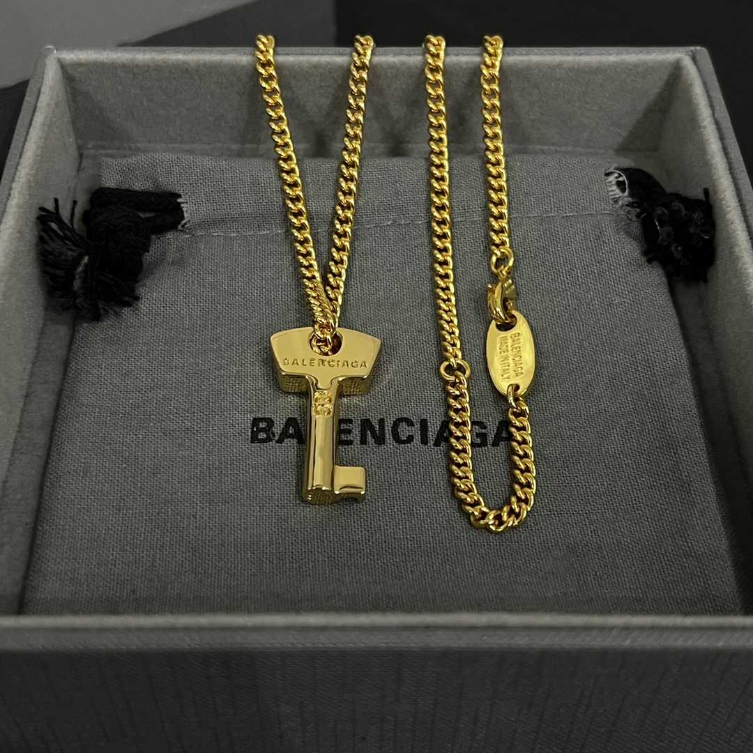 Balenciaga Amour Key Necklace  - DesignerGu