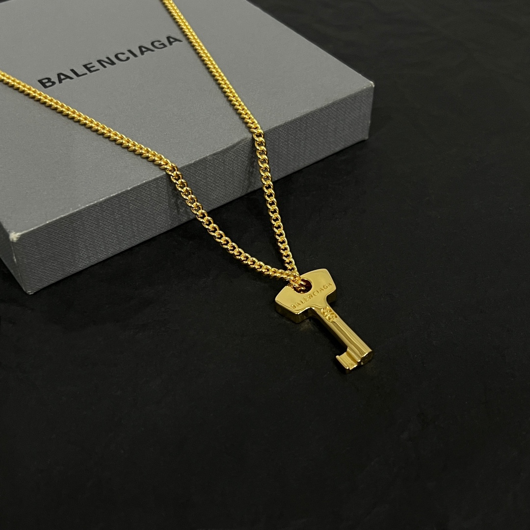 Balenciaga Amour Key Necklace  - DesignerGu