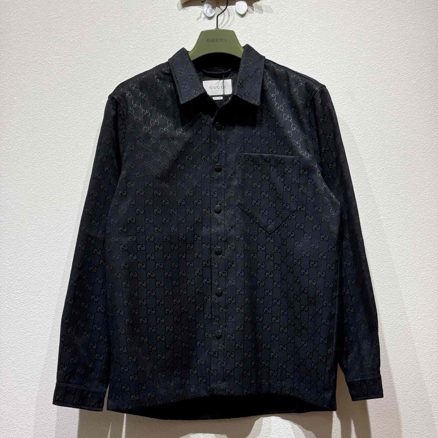 Gucci GG Canvas Shirt  - DesignerGu