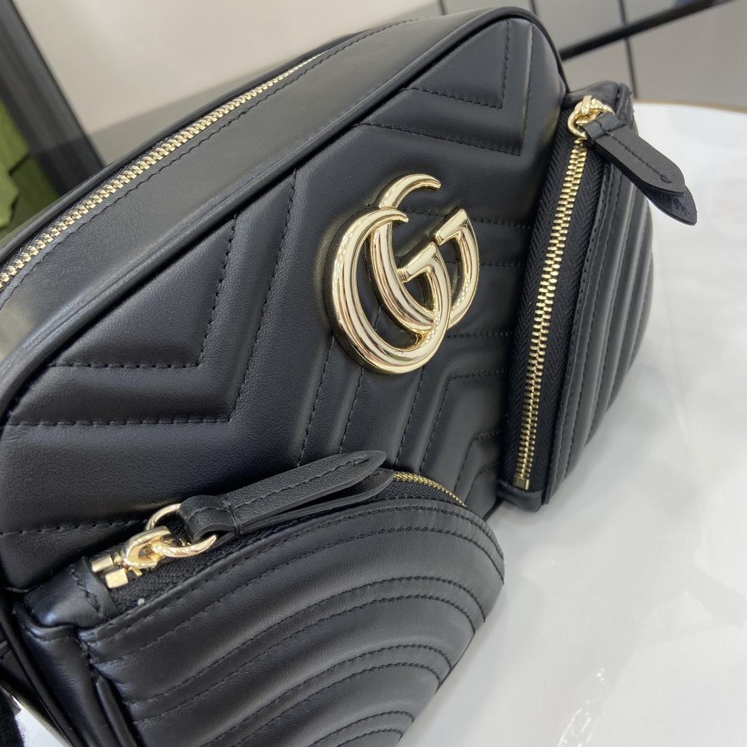 Gucci GG Marmont Small Shoulder Bag - DesignerGu